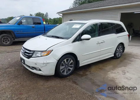 2015 Honda Odyssey Touring/Touring Elite z USA, uszkodzony, nr VIN 5FNRL5H93FB020669
